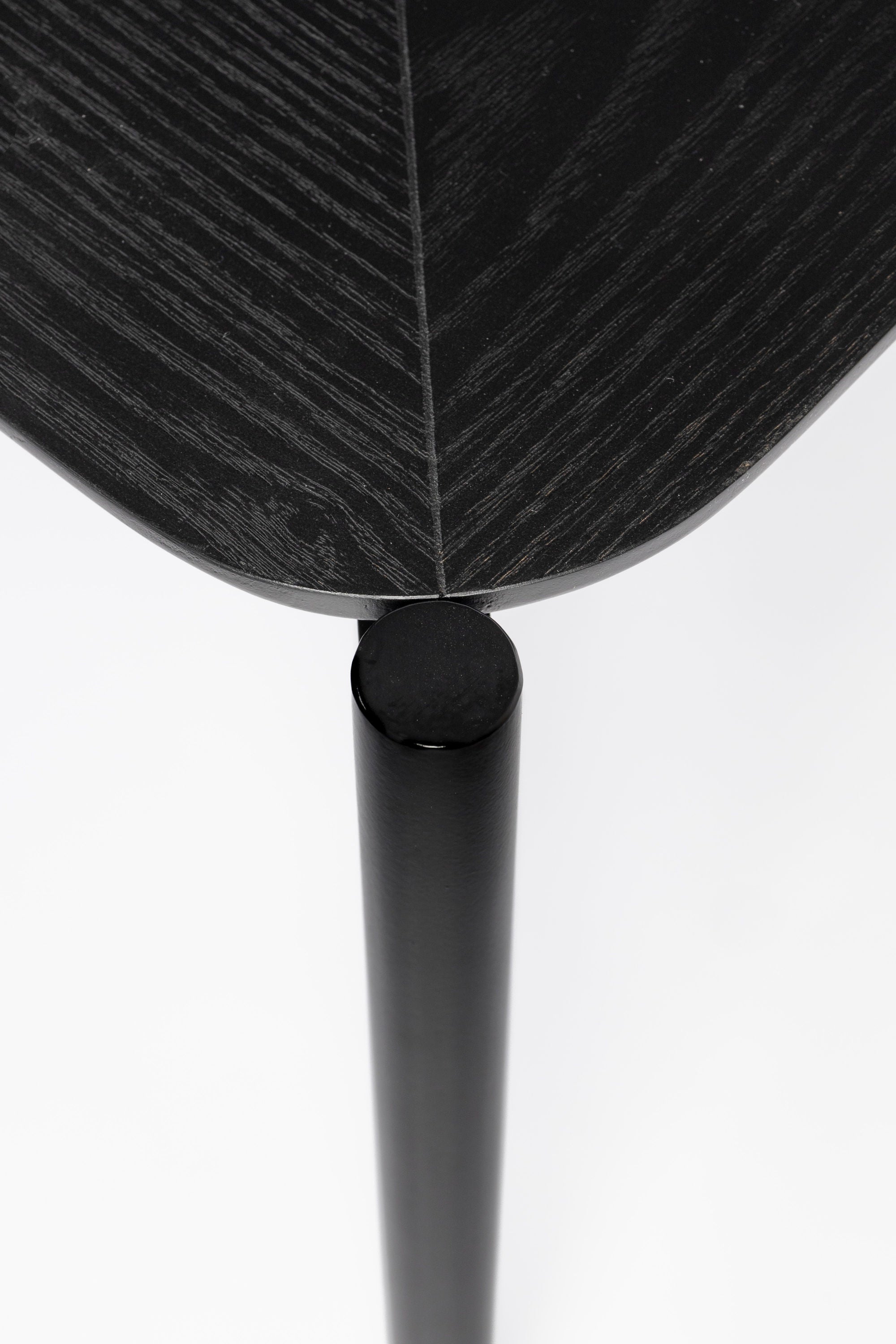 Marcio Black Wood Square Coffee Table